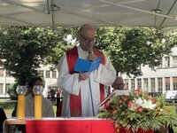 festa di commiato al don jluc di losone ad arbigo loaone 2025